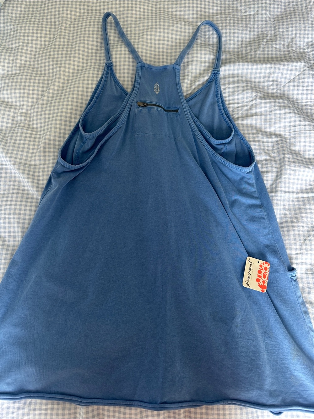 FP Movement by Free People Hot Shot Mini Dress in Denim Blue | XS - Picture 2 of 6